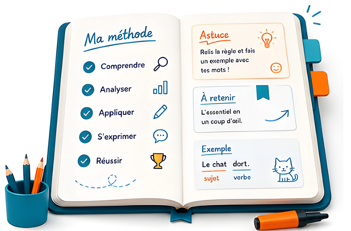 Carnet de méthode M’Les Lettres