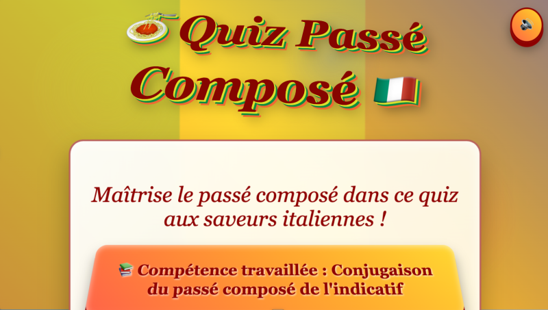 Le passé composé de l'indicatif (Lycée)