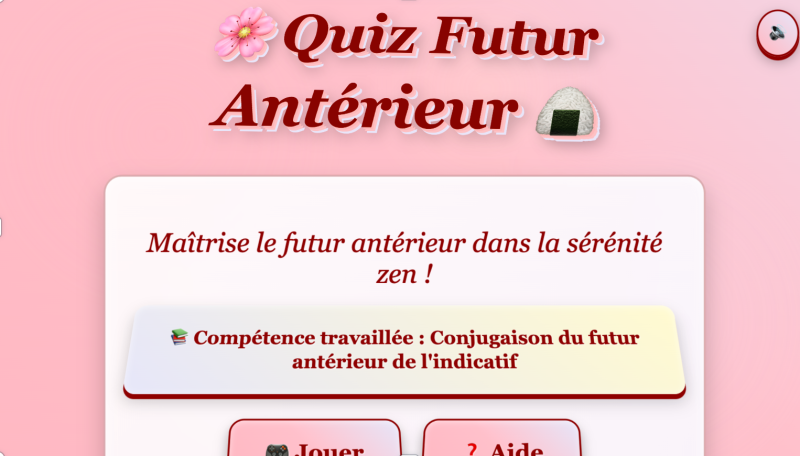 Le futur antérieur de l'indicatif (Lycée)