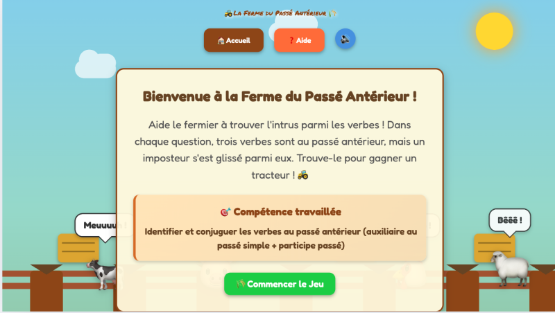 Le passé antérieur de l'indicatif (5ème)