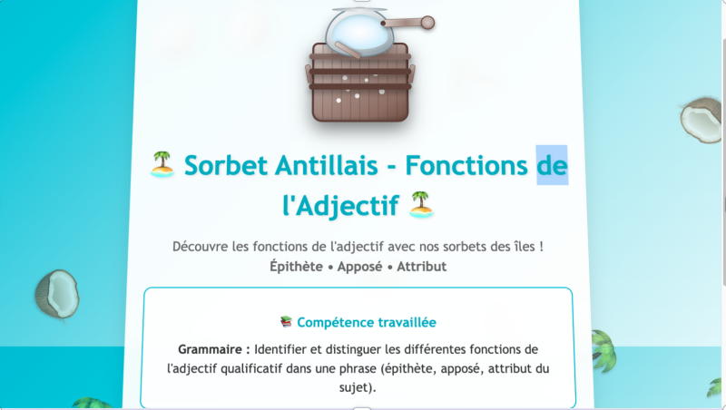 Les fonctions de l'adjectif (Lycée)