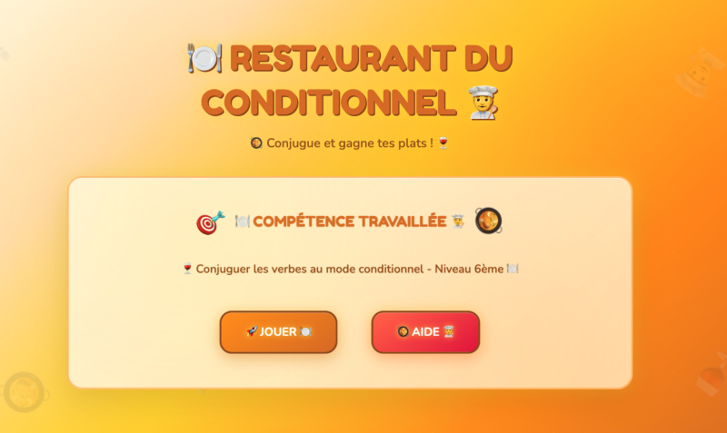 Le conditionnel (6ème)