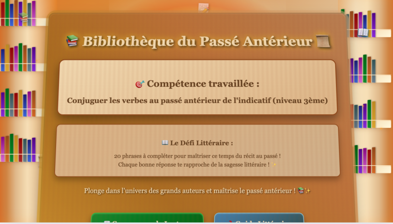 Le passé antérieur de l'indicatif(3ème)