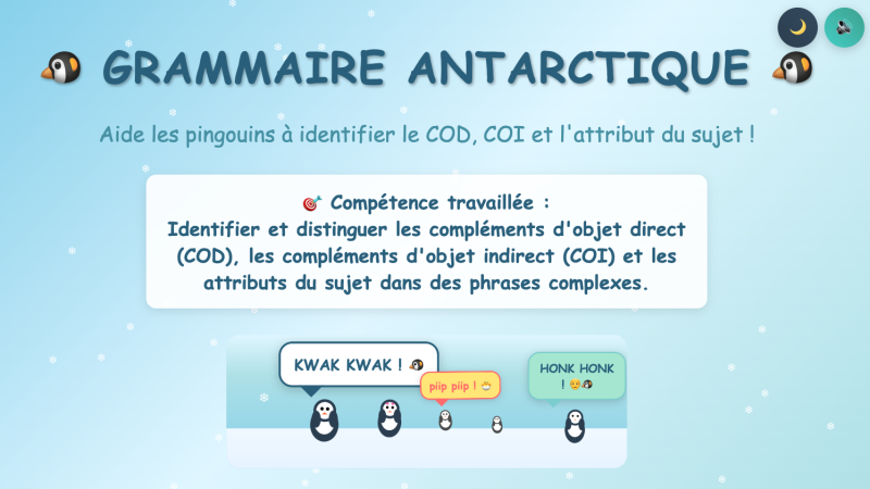 Le COD, COI, attribut du sujet (Lycée)