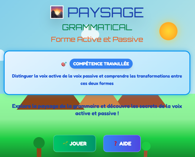 La voix active et passive (4ème)