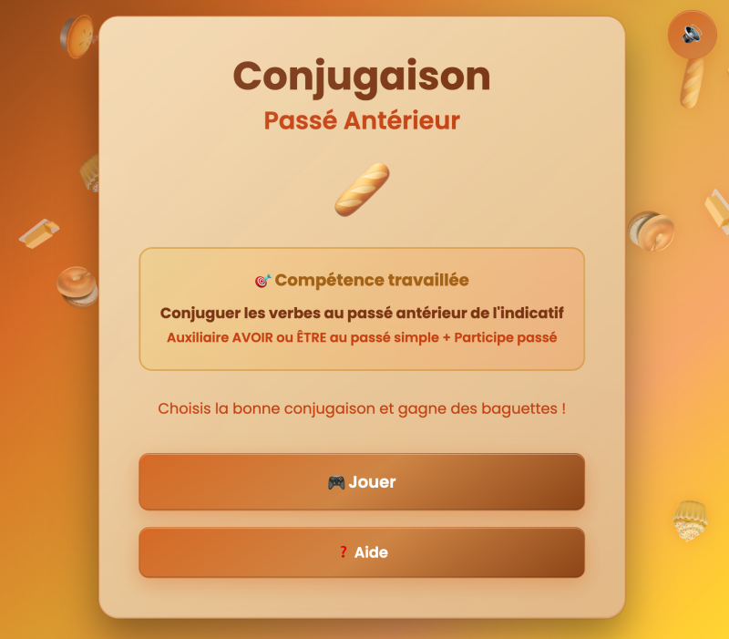 Le passé antérieur de l'indicatif (4ème)