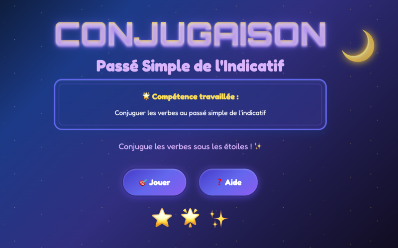 Le passé simple de l'indicatif (CM1)