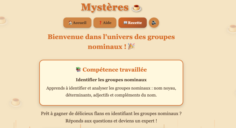 Les groupes nominaux (CM1)