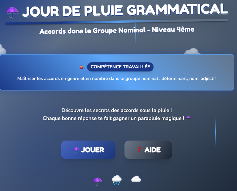 L'accord dans le groupe nominal (4ème)