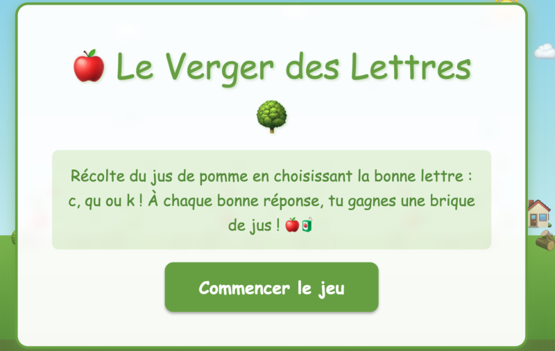 Les lettres c, qu et k (CM1)