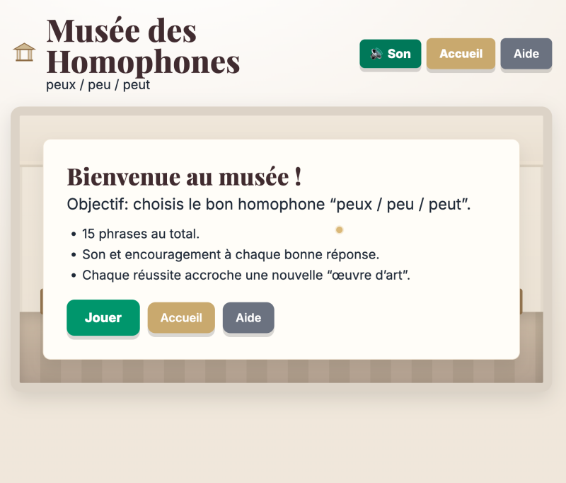 Les homophones peux, peu, peut (5ème)